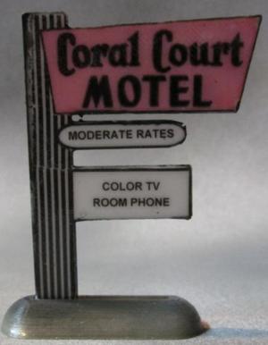 Coral Court Street Sign