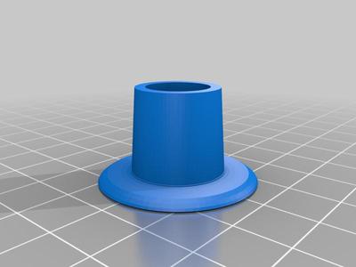 Easy print 18mm to 14mm Pipe / Bong adapter