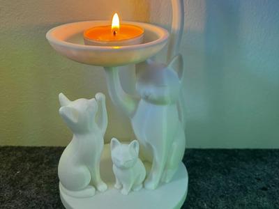 Cat Candle Holder – Tealight Stand
