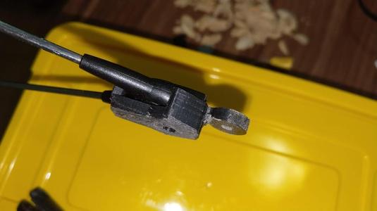Front SKS Bluemels mudguard fixup broken mount