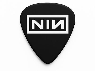 Nine Inch Nails Guitar Pick 0.8mm