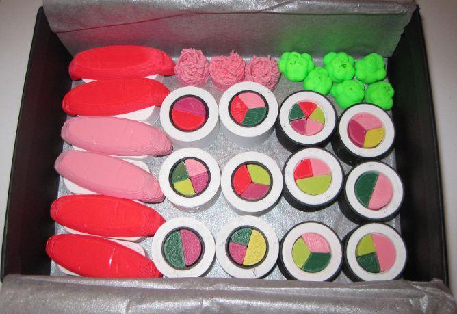 Plastic Sushi Playset