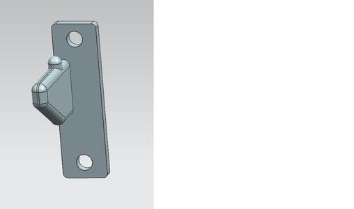 Curtain rod holder