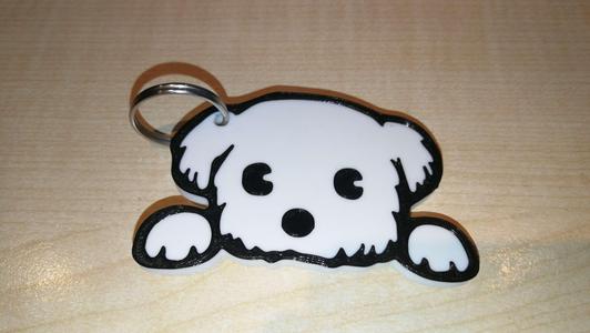 Dog Keychain