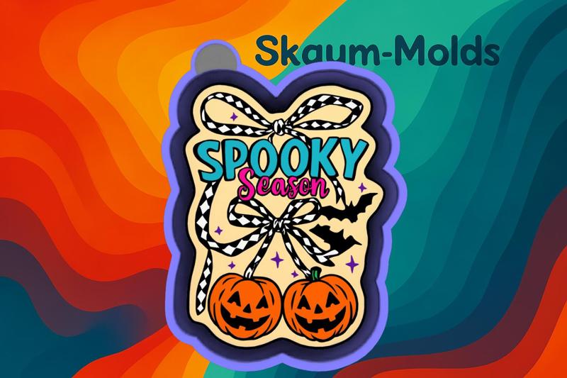 🎃🕸️ Spooky Season – Freshie, Ornament, Resin & Candle Mold