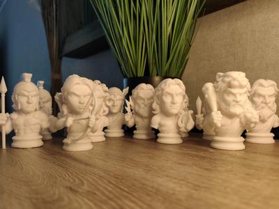 Greek Mythology Bust Set