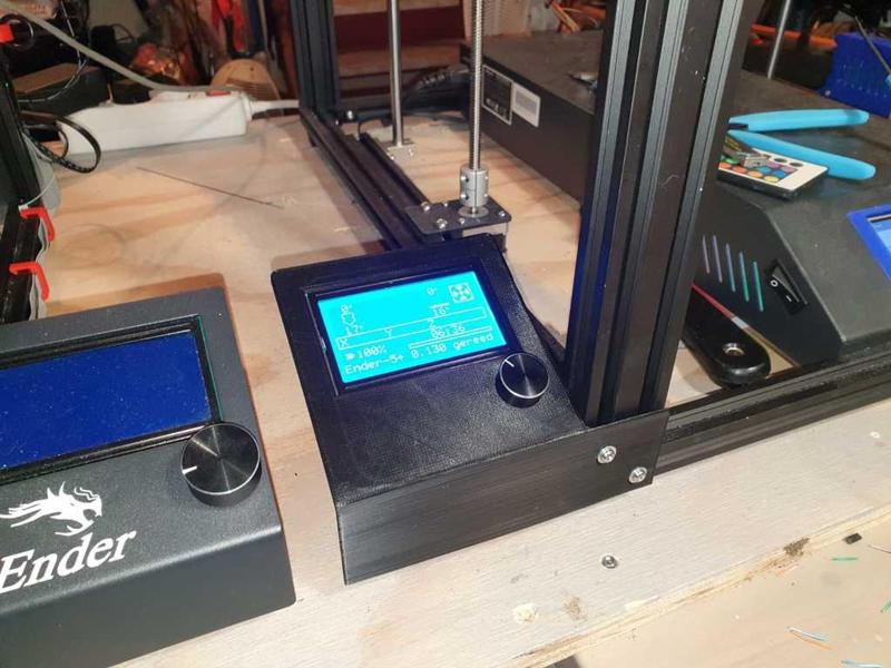 Left side Display mount Ender 5(plus)
