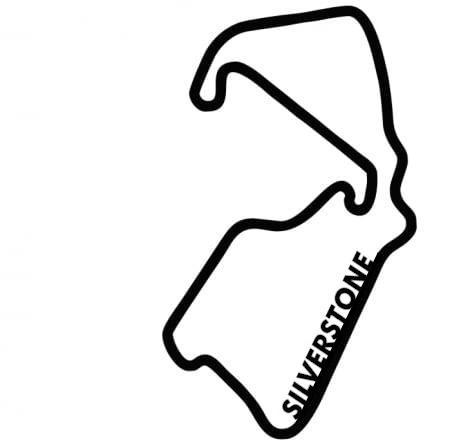 Silverstone Circuit Wall Decoration