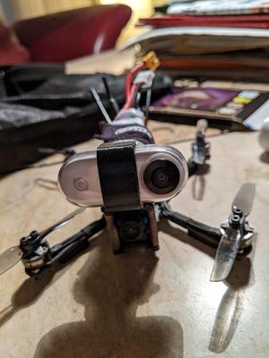 Random 15 Degrees GEPRC Phantom Insta360 Go Mount