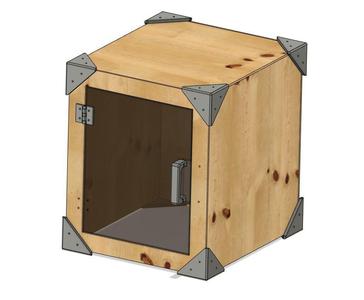 Printed & Laser Cut Enclosure for Prusa i3 mk3