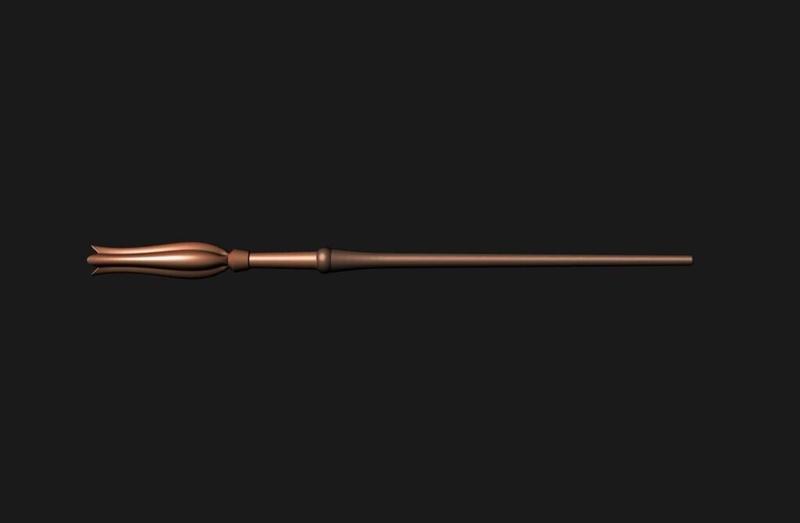 Luna Lovegood Wand | Small Version for Ender 3 | Single Piece