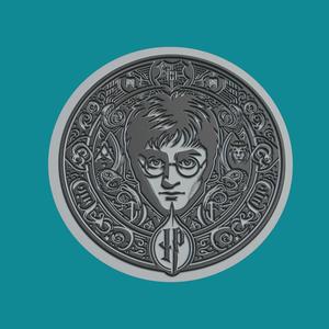 Harry Potter Print Model Harry Potter Medallion Harry Potter Wall Decor