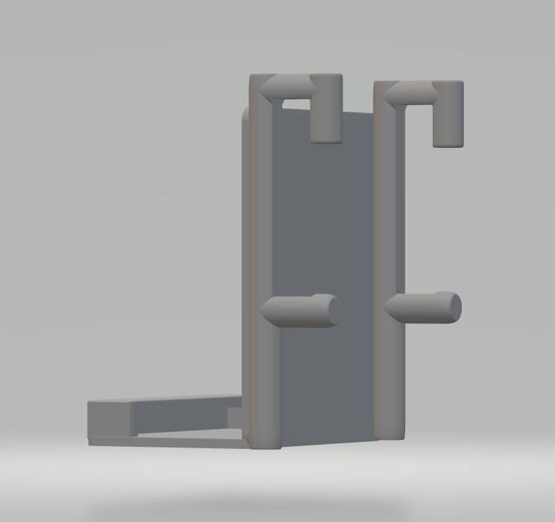 FHW: For the one who must stand guard (Skadis Action figure stand)
