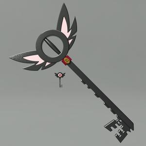 Hazbin Hotel KeeKee Key form set. TV series, cartoon, props, cosplay