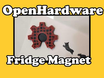 OpenHardware Fridge Magnet