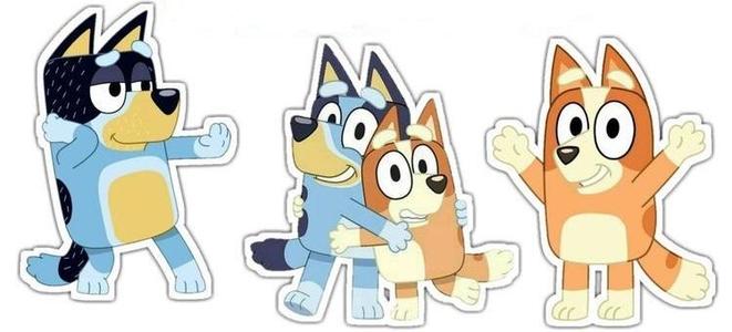 Bluey Sisters Cookie Cutter