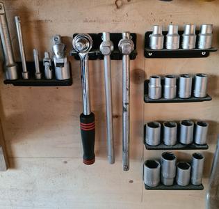 Socket spanner / wrench board holder
