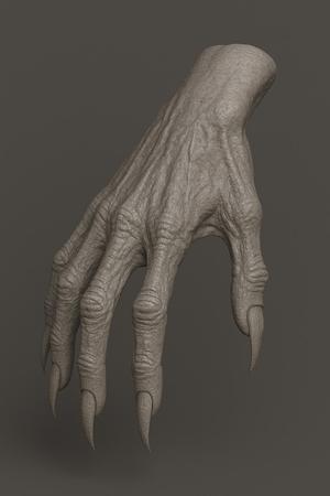 Cursed Witch Hand for Halloween 2025 - STL File for 3D Printing