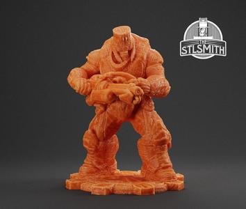 Boomer Grinder Gears of War OT Miniature STL