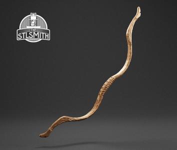 Steel Bow Skyrim Life Size Prop STL