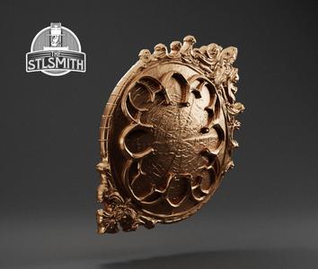 Loch Shield Bloodborne Life Size Prop STL