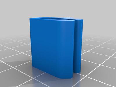 Filament spool clip