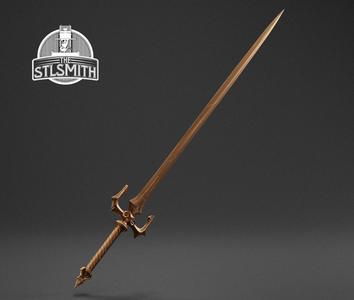 Penetrating Sword Demon's Souls  Life Size Prop STL