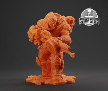 Boomer Flamer Gears of War OT Miniature STL