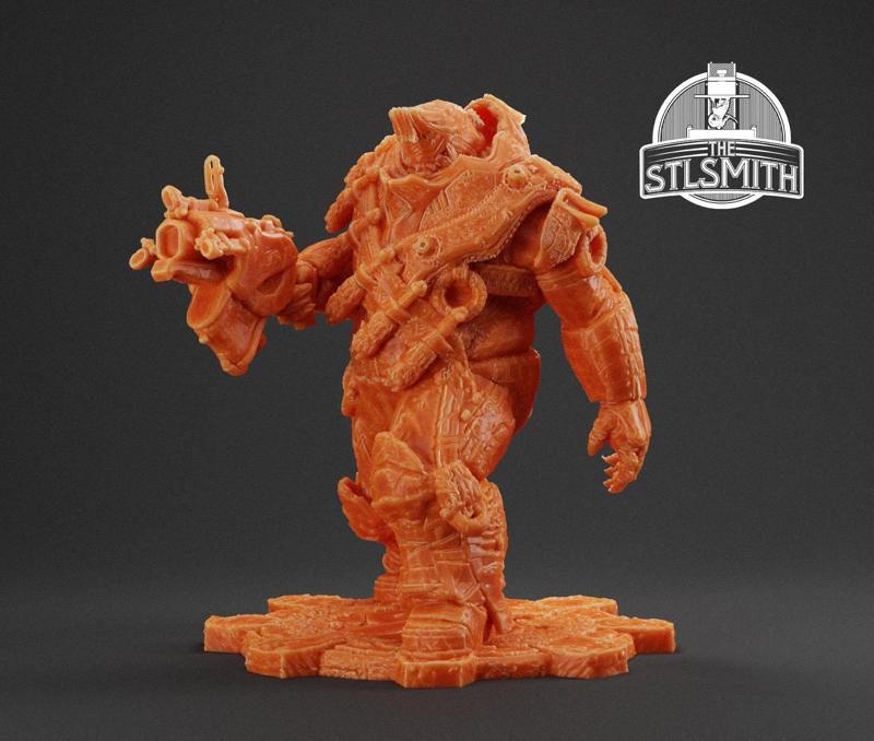Boomer Savage Gears of War OT Miniature STL