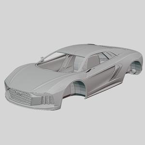 Audi Nanuk Quattro Concept 2020 Printable Body
