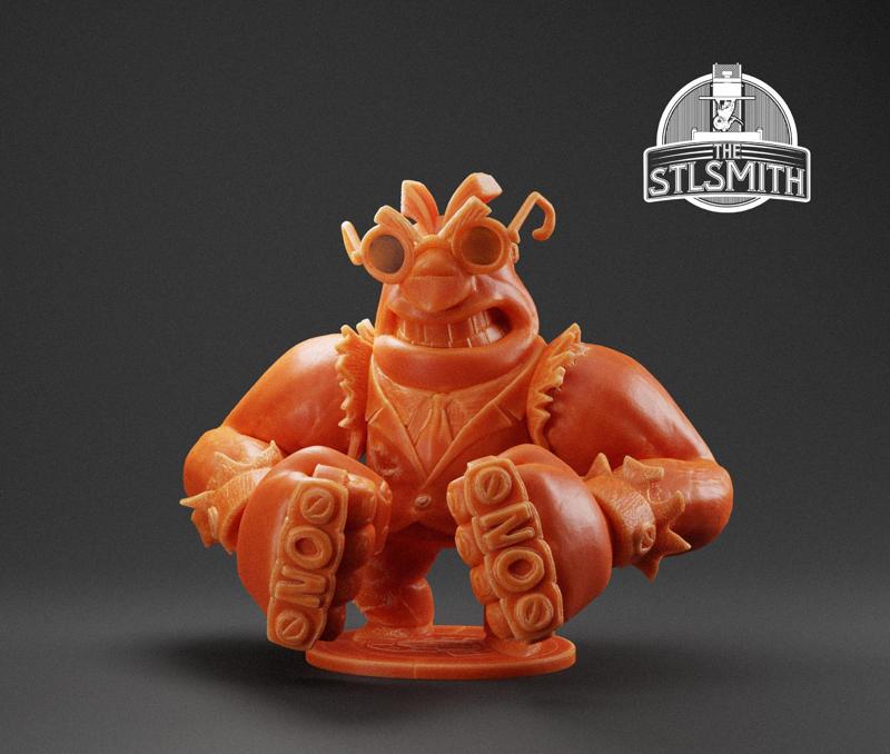 Censor Heavy Psychonauts Miniature STL