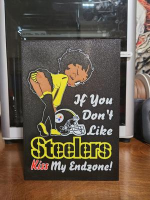 Steelers Betty Boop light
