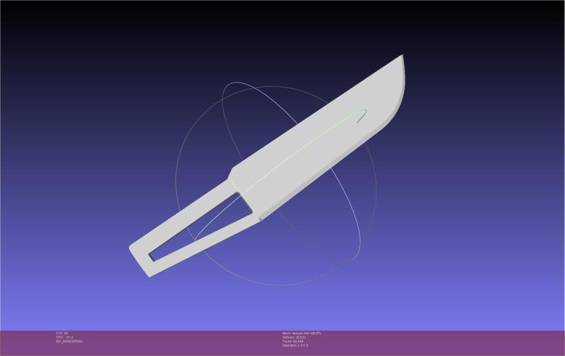 Bleach Sennen Kessen Hen Zangetsu Left Hand