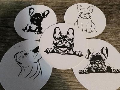 Frenchie Coasters