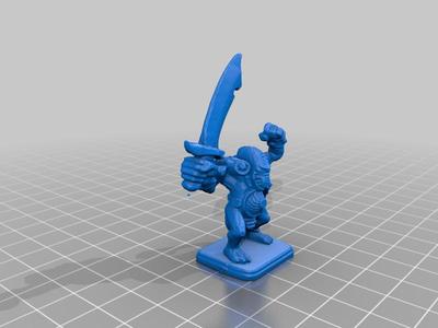 heroquest fimir with sword 2