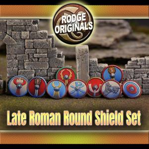 Late Roman Round Shield Set