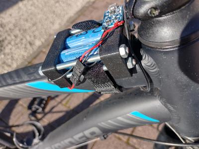 Bicycle 18650 power pack