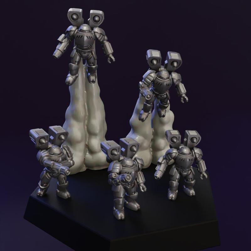 Heavy Exoarmour Infantry