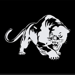 tiger stick to wall full body