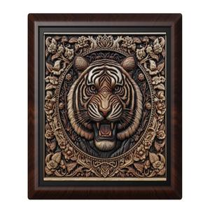 Tiger animal wall art relief wall decor