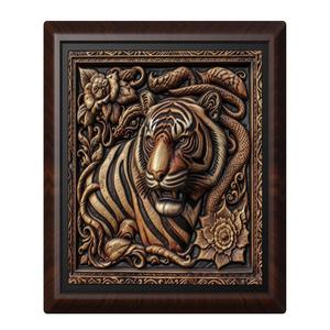 Tiger animal wall art relief wall decor