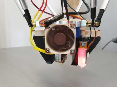 Delta Tower E3D Volcano Toolhead with BLTouch