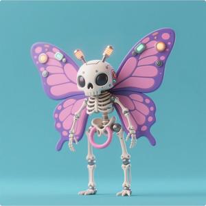 Butterfly skeletons