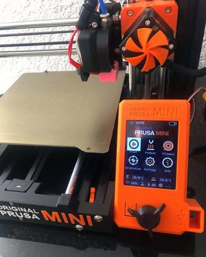 Prusa Mini FYSETC adjusted display with USB 3.2 inch