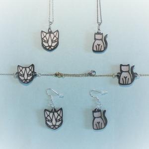 4 Necklaces, Bracelets, Earrings, Jewelry, Cats