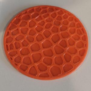 Voronoi Coaster 80mm 3.29 meters