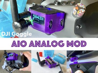 AIO Analog Mod for DJI Goggles