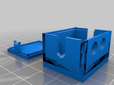 Box for Apple II to PC joystick adapter