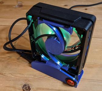 Solder Fume Extractor using Wraith Prism Fan