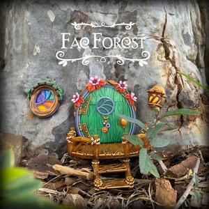 Fairy Garden "Fanciful" door and window